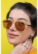 Resim Focus On TS018 Asgard Matte Cream Brown Kadın Güneş Gözlüğü 