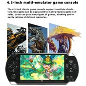 Resim Geekyou 8gb Dahili Hafızalı X6 Taşınabilir Oyun Konsolu - 4.3 İnç Ekran, 64 Bit, Geniş Emülatör Desteği, Şarj Edilebilir Pil, Siyah 