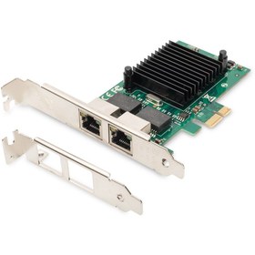 Resim Assmann Digitus 2 Port Gigabit Ethernet Pcı Express Kart, Düşük Profil Bracket, Intel Çip Takımı digitus Gig 