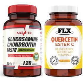 Resim Nevfix Glucosamine 120 Tablet & Kuersetin Ester C 60 Tablet 