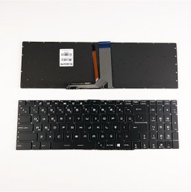 Resim MSI Uyumlu Gp72 2Qe-068Xtr RGB IŞIKLI KLAVYE K-M08V2 