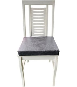 Resim Plastik Sandalye Minderi Balkon Bahçe Minderi Ahşap Mobilya Koltuk Minderi 40x40x5cm Mavi 