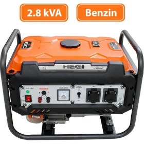 Resim Hegi 855001320 Ipli Benzinli Jeneratör 220V 2.8kva 