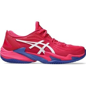 Resim Asics Court Ff Clay Kadın Tenis Ayakkabısı Pembe 
