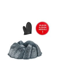 Resim Brioni Stone-age Nero Çizilmez Yanmaz Yapışmaz Kek Kalıbı Gri 