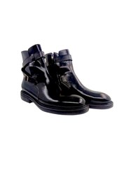 Resim Oneka Shoes Erkek Günlük Çizme gold dilli tokalı siyah açma 420525ÇYT1041 
