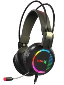 Resim Turbox CyberX Full Rgb USB Kafa Bantlı Gaming 7.1 Rgb Pro Gaming Kulaklık 