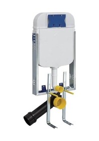 Resim Creavit 8mm 3/6 Gömme Rezervuar Metal Ayaklı Gri 