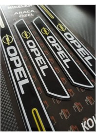 Resim Opel Signum Piano Black Kapı Eşiği 4'lü Set 