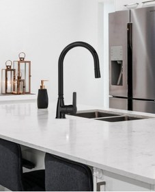 Resim Nsk Alamera Spiralli Siyah Eviye/Mutfak Bataryası N2040929 