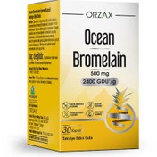 Resim ORZAX Ocean Bromelain 30 Kapsül 
