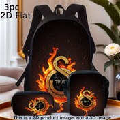 Resim 3 adet Galatasaray Üç Parça Sırt Çantası, Büyük Kapasiteli Seyahat Sırt Çantası, Hafif Spor Sırt Çantası Seti, Seyahat Kampçılığı, Günlük İşe Giderken Çanta, Mükemmel Doğum Günü Hediyesi 