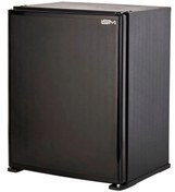 Resim ISM Sessiz Otel Tipi Minibar Dolabı 40 Litre Siyah Mini Buzdolabı Şık Modern Uyumlu 