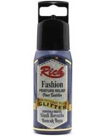 Resim Rich Simli Boyutlu Boncuk Boya 60 Ml. Siyah 