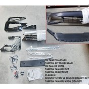 Resim Volkswagen Passat B85 R-line Ön Tampon Seti 2020 Sonrası Uyumlu 