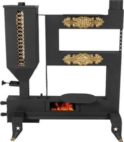 Resim Etinova Z Tipi Pelet Sobası Z002 Modeli 