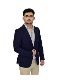 Resim Erkek Lacivert Tek Spor Ceket Bgl-st04467 Lacivert 