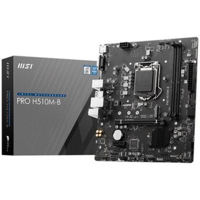 Resim MSI Pro H510M-B D4 1200P ( 10.Nesil cpu ) 