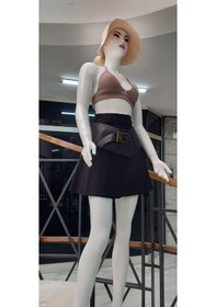 Resim Boho Antik Tokalı Zımbalı Hakiki Deri Kemer 84 Cm-98 Cm Siyah 