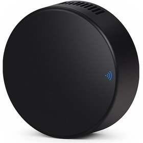 Resim Yunboo Siyah Akıllı Ir Kumanda + Sicaklık Nem Sensörü, Wifi İle Uzak Kontrol, Gerçek Zamanlı İzleme, 2.4ghz, 10m Menzil 