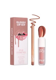 Resim Kylie Glossy Lip Kit Dudak Kalemi Ve Parlatıcı Set Coconut 2.0 717 Coconut 