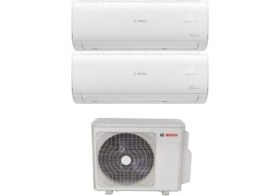 Resim Bosch Multi Split Inverter Klima 27000 Btu 1 Dış + 2 Iç Ünite 9000 + 12000 Btu 