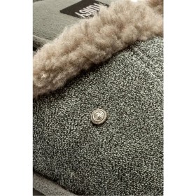 Resim Twigy Momo Erkek Ev Terliği Gri Tekstil Malzeme ile Rahat Kullanım 41/46 