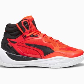 Resim Puma Playmaker Pro Mid Erkek Kırmızı Basketbol Ayakkabısı 377902 12 