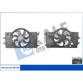 Resim KALE FAN MOTORU+DAVLUMBAZ (RENAULT LAGUNA III 1.5/1.6/1.9/2.0DCI 2.0 16V 07 / 15 ) 