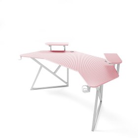 Resim Karr Gaming Vortex Kanatlı 180x80 CM Oyuncu Masası Pembe 