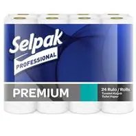 Resim Selpak Professional Premium Tuvalet Kağıdı Üç Katlı 150 Yaprak 18.6 m - 24 Adet (7906647) 