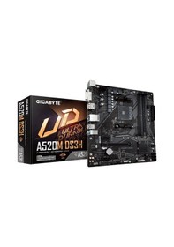 Resim GIGABYTE A520M-DS3H DDR4 M2 PCIe NVME HDMI D I DP PCIe 16X v3.0 