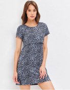 Resim I Am Mama Emzirme İçin Kapaklı Kesme Elbise 174374138 Gri 