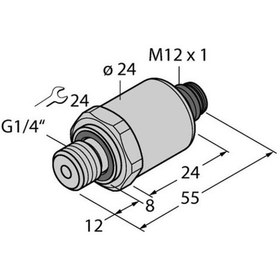 Resim Turck 6836338 Pt16r-1004-u1-h1141 Basınç Transmiteri 