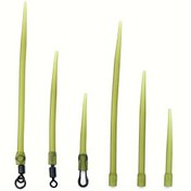 Resim 50 Adet Sazan Balıkçılığı Tüpü - Dolaşma Önleyici Kılıf, Esnek Lastik Boru, Hair Rig ve Hooklink için - Sazan, Turna Balığı, Pike ile Uyumlu - Tatlısu & Tuzlu Su Balıkçılığı (50 Adet), Dikişsiz Tasarım, Yüksek Kaliteli Tüp 