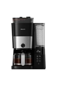 Resim Philips Ultra Premium Öğütücülü Filtre Kahve Makinesi Siyah 