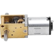 Resim Ximistore9 12v Dc Worm Geri Dönüşlü Motor, Çift Çıkış Ekseni, 200 Devir/dakika, Yüksek Tork, Kesikli Motor, Etiketleme Makinesi Ve Ev Aletleri İçin 