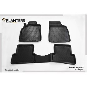 Resim Ekiciler Megane 3 3D Havuzlu Paspas Direksiyon Kılıfı 