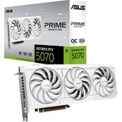 Resim ASUS PRIME GeForce RTX 5070 12GB OC White Edition PRIME-RTX5070-O12G-WHITE GDDR7 192Bit Gaming (Oyun 