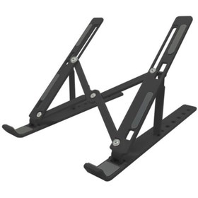 Resim CMT 7 Kademeli Ayarlı Katlanabilir Laptop Tablet Standı Siyah 