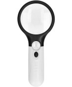 Resim Skycity El Tutulu 3 Led Işıklı Büyüteç - 2.5x & 45x Çift Lens - Gündüz/gece Kullanım - Hafif Abs Tasarım Mosquito 