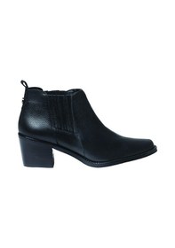 Resim Negre Bot Kadın Utıel Toni Pons Leather Cowboy Ankle Boots Wıth Heel Siyah 