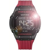 Resim Sunshine022 Navıforce Nf7113 B/r 5atm Erkek Kol Saati Led Işık Ekranlı Spor Silikon Kordon Diğer 