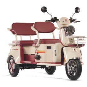 Resim MOTOLUX Fayton FX12 Üç Tekerlekli Elektrikli Motosiklet 
