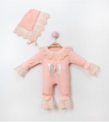 Resim OTTO BABY Kız 3-6-9-12 Ay Fistolu Kelebekli Tulum 