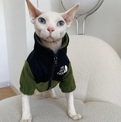 Resim Paw Portal The Cat Face Polar Ceket Kedi Kıyafeti 