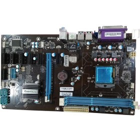 Resim Esonic HM76-65 BTC COMBO Intel LGA1511 DDR3 ATX 8 Ekran Kart Girişli G1820T Cpu Onboard Anakart 
