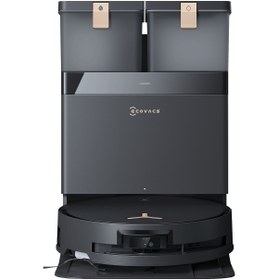 Resim Ecovacs Deebot X8 Pro Omni Siyah Robot Süpürge ve Paspas 18000 Pa Emiş Gücü 