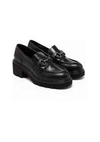 Resim Nero Giardini Nero Black Oxford Klasik Kadın I513980d 100 Nerogiardini Guanto Nero Eva Urbana Nero 12 + Siyah 