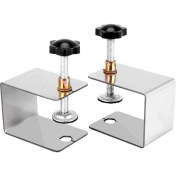 Resim Celestial Forge 2pcs Ahşap Jig Dolap Aracı Ev Mobilya Aksesuarları Çelik Çekmece Ön Kurulum Kelepçeleri Çekmece Panel Klipsleri (Yurt Dışından) 